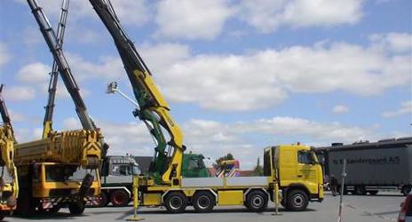 Krangården A/S kraner og transportmateriel fra perioden før opkøbet af BMS i 2001