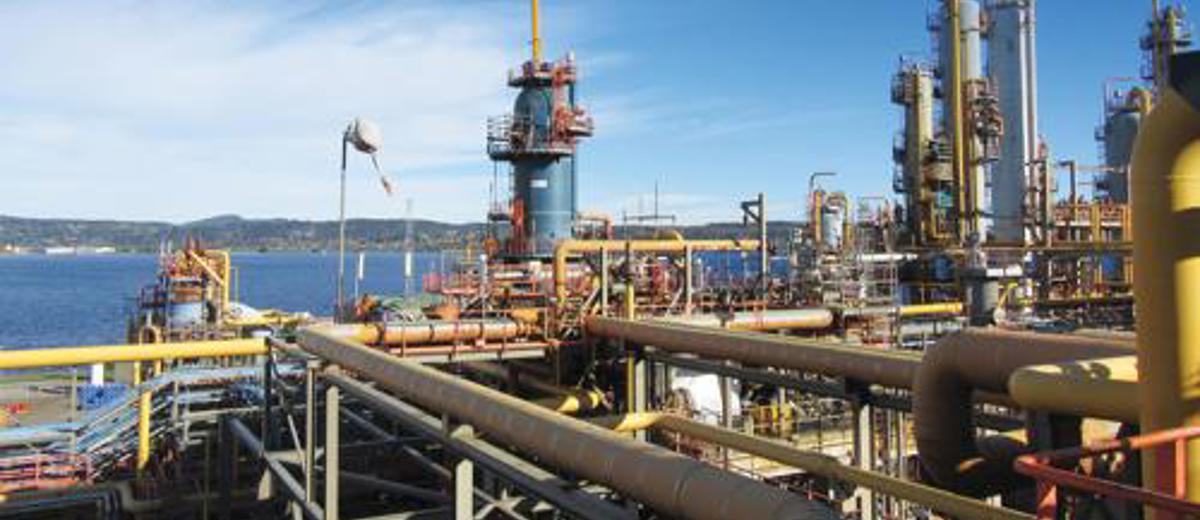 Industrianlæg fra BMS’ projekter inden for industri og energi